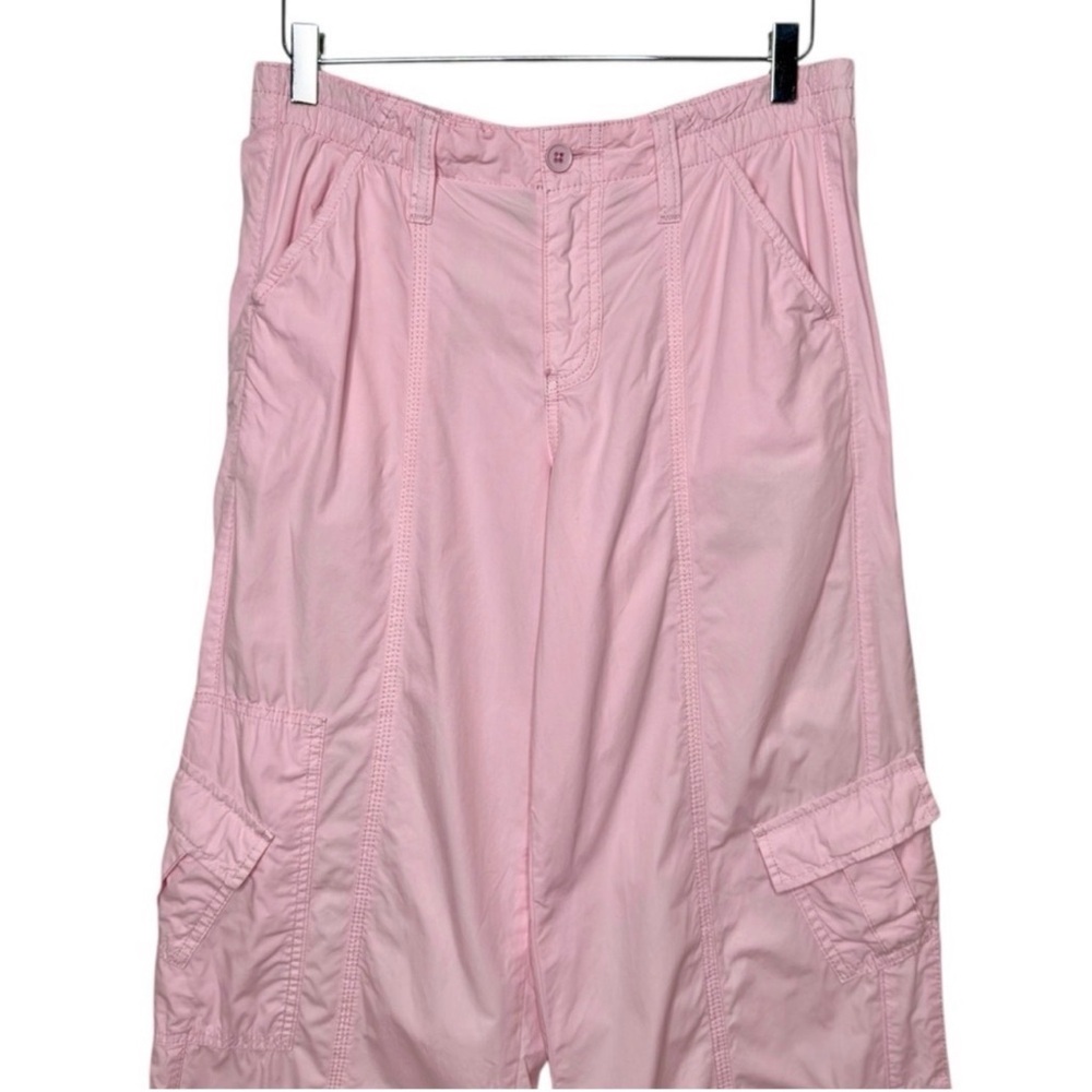 Urban Outfitters BDG Light Pink Wide Leg Cargo Pants Y2K - Picture 3 of 5